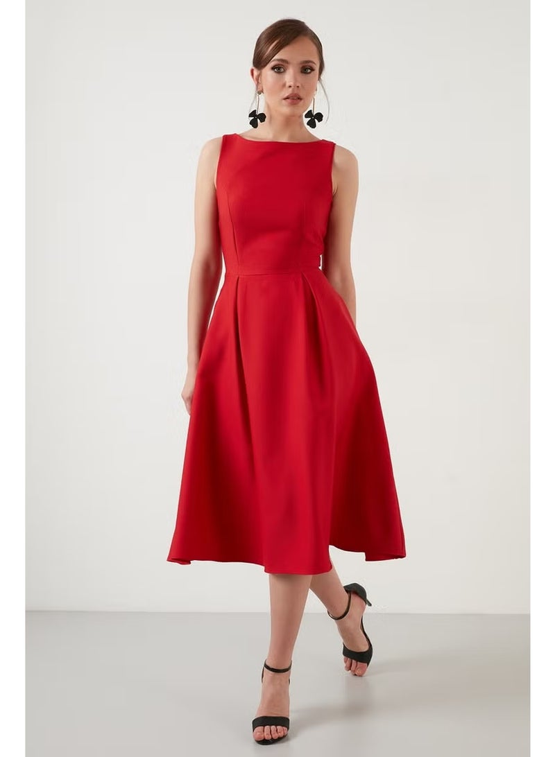 Lela Sleeveless Flare Dress - Image 3